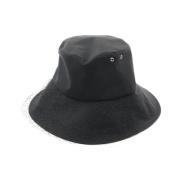 Dior Vintage Pre-owned Canvas hattar-och-kepsar Black, Dam