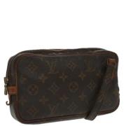 Louis Vuitton Vintage Pre-owned Canvas louis-vuitton-vskor Brown, Dam