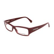 Ermenegildo Zegna Röda Plastskiva Ramar Unisex Red, Unisex