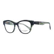 Ana Hickmann Svarta Butterfly Optiska Ramar med Demo Linser Black, Dam