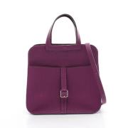 Hermès Vintage Pre-owned Laeder handvskor Purple, Dam