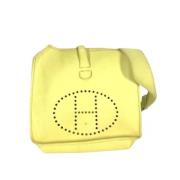 Hermès Vintage Pre-owned Laeder axelremsvskor Yellow, Dam