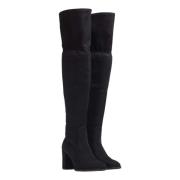 Wonders Bota mosquetera Auster , Color: Black, Dam