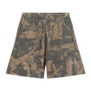 Acne Studios Gröna shorts för män Multicolor, Herr