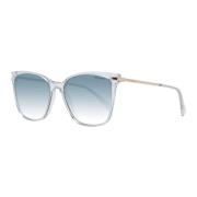 Ana Hickmann Gradient Lens Butterfly Solglasögon med UV-skydd Gray, Da...