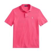 Polo Ralph Lauren Tidlös Slim Fit Mesh Polo Pink, Herr