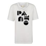 Patou Vit T-shirt Damkläder White, Dam