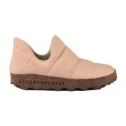 Asportuguesas Nylon Gummisula Skor Beige, Dam