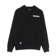 New Era NFL Outline Logo Hoodie Svart/Vit Black, Herr