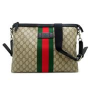 Gucci Vintage Pre-owned Tyg gucci-vskor Beige, Dam