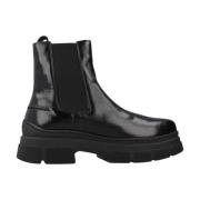 Tommy Hilfiger Chelsea Boots Black, Dam