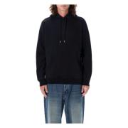 Pop Trading Company Svart Stickat Hoodie Aw24 Black, Herr