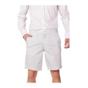 Armani Exchange Bomull Bermuda Shorts Herr Kollektion White, Herr