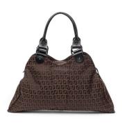 Fendi Vintage Pre-owned Canvas fendi-vskor Black, Dam