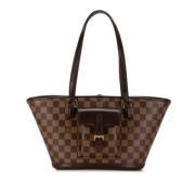 Louis Vuitton Vintage Pre-owned Laeder louis-vuitton-vskor Brown, Dam