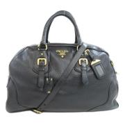 Prada Vintage Pre-owned Laeder prada-vskor Black, Dam