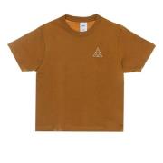 HUF Broderad Triangel Relax Tee Bränd Orange Orange, Dam