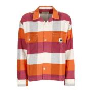 Carhartt Wip Rutig Flanell Långärmad Skjorta Multicolor, Dam