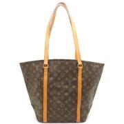 Louis Vuitton Vintage Pre-owned Canvas axelremsvskor Brown, Dam