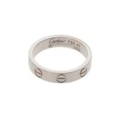 Cartier Vintage Pre-owned Vitt guld ringar Gray, Dam