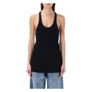 Isabel Marant Étoile Svart Ärmlös Tanktopp Black, Dam