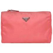 Prada Vintage Pre-owned Nylon prada-vskor Pink, Dam