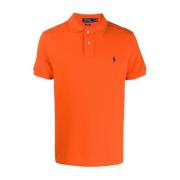 Polo Ralph Lauren Bomull Candyshop Polo Skjorta Orange, Herr