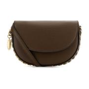 Stella McCartney Alter Mat Axelväska Brown, Dam