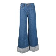 Jacob Cohën Bomulls Jeans Blue, Dam