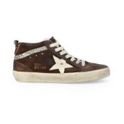 Golden Goose High Top Sneakers Brown, Dam