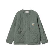 Carhartt Wip Ripstop Polyester Quiltad Liner Jacka Green, Herr