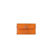 Hermès Vintage Pre-owned Laeder plnbcker Orange, Dam