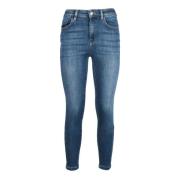 Marella Lyocell Modal Elastan Jeans Blue, Dam