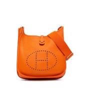 Hermès Vintage Pre-owned Laeder crossbodyvskor Orange, Dam