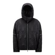 Moncler Quiltad Dunjacka med Avtagbara ärmar Black, Dam