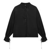 Alix The Label Svart Blus med Stil 2412902947 Black, Dam