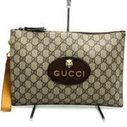 Gucci Vintage Pre-owned Laeder gucci-vskor Brown, Dam