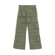 Who Decides War Rave Cargo Olive Byxor Green, Herr