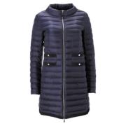 Moncler Pre-owned Pre-owned Polyester ytterklder Blue, Dam