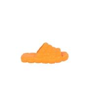 Fendi Vintage Pre-owned Gummi sandaler Orange, Dam