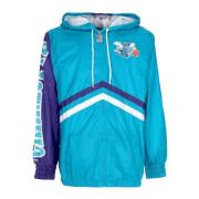 Mitchell & Ness NBA Hardwood Classics Windbreaker Blå Jacka Blue, Herr