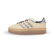 Adidas Adidas Gazelle Bold Cream Black Leopard Beige, Herr