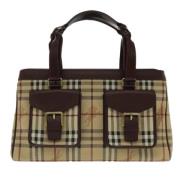 Burberry Vintage Pre-owned Laeder handvskor Beige, Dam