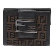 Fendi Vintage Pre-owned Canvas plnbcker Brown, Herr