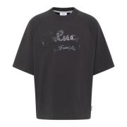 Carlo Colucci Premium Familj Oversize T-shirt Black, Herr