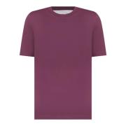 Brunello Cucinelli Herr Basic Fit T-shirt Purple, Herr