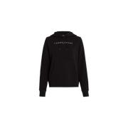 Tommy Jeans Hoodie med huva Black, Dam