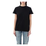 Golden Goose Sliten T-shirt Black, Dam