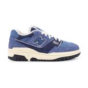 New Balance Denim och Mocka Sneakers Blue, Dam