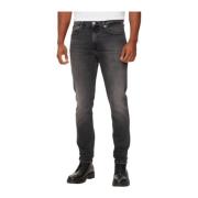 Calvin Klein Jeans Slim-fit Denim Jeans Black, Herr